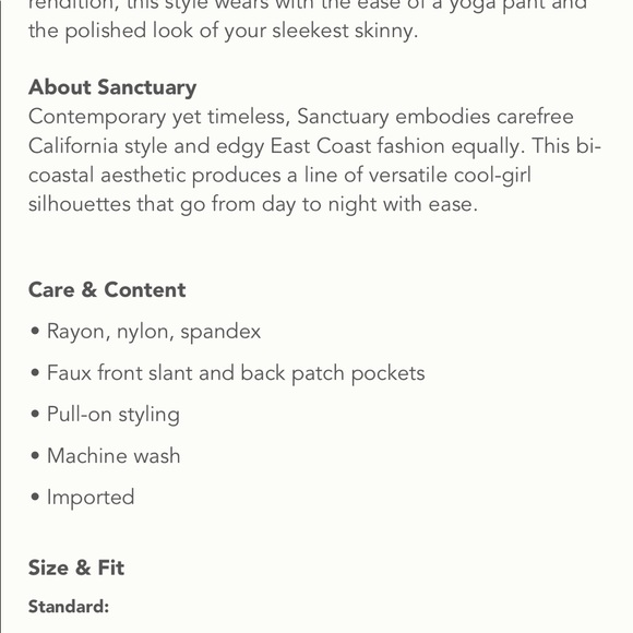 Anthropologie Sanctuary snake printed leggings - Picture 2 of 2